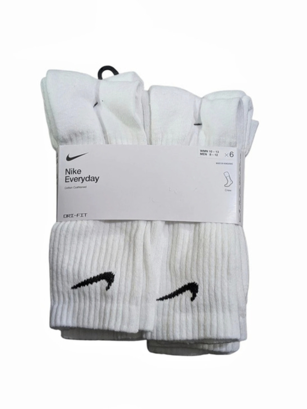 Nike Everyday Cushioned Training Crew Socks (6 Pairs) Cushioned Training Crew